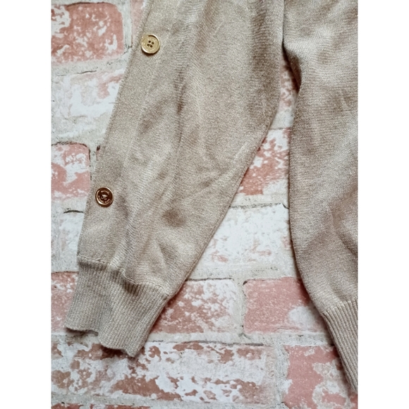 MICHAEL Michael Kors Gold Metallic Sweater - Picture 12 of 16